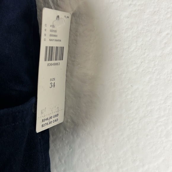 Citizens of Humanity Paloma Velvet Baggy Wide-Leg Jeans Size 34 - Picture 8 of 12